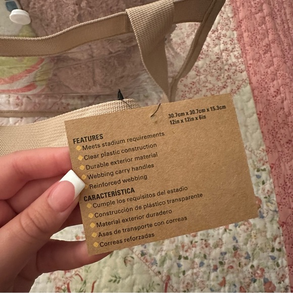 Transparent Tote Bag - Picture 8 of 8